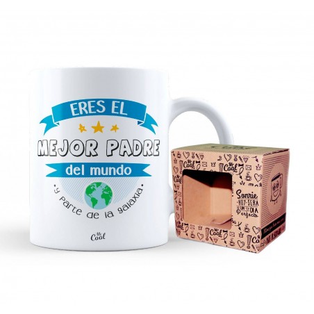 Mug Tu es le meilleur père du monde et tu fais partie de...
