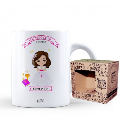 Tasse souvenir de ma première communion fille v2