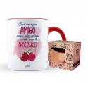 Tasse rouge, tu es un super ami parce que tu es avec moi quand j'ai le plus besoin de toi