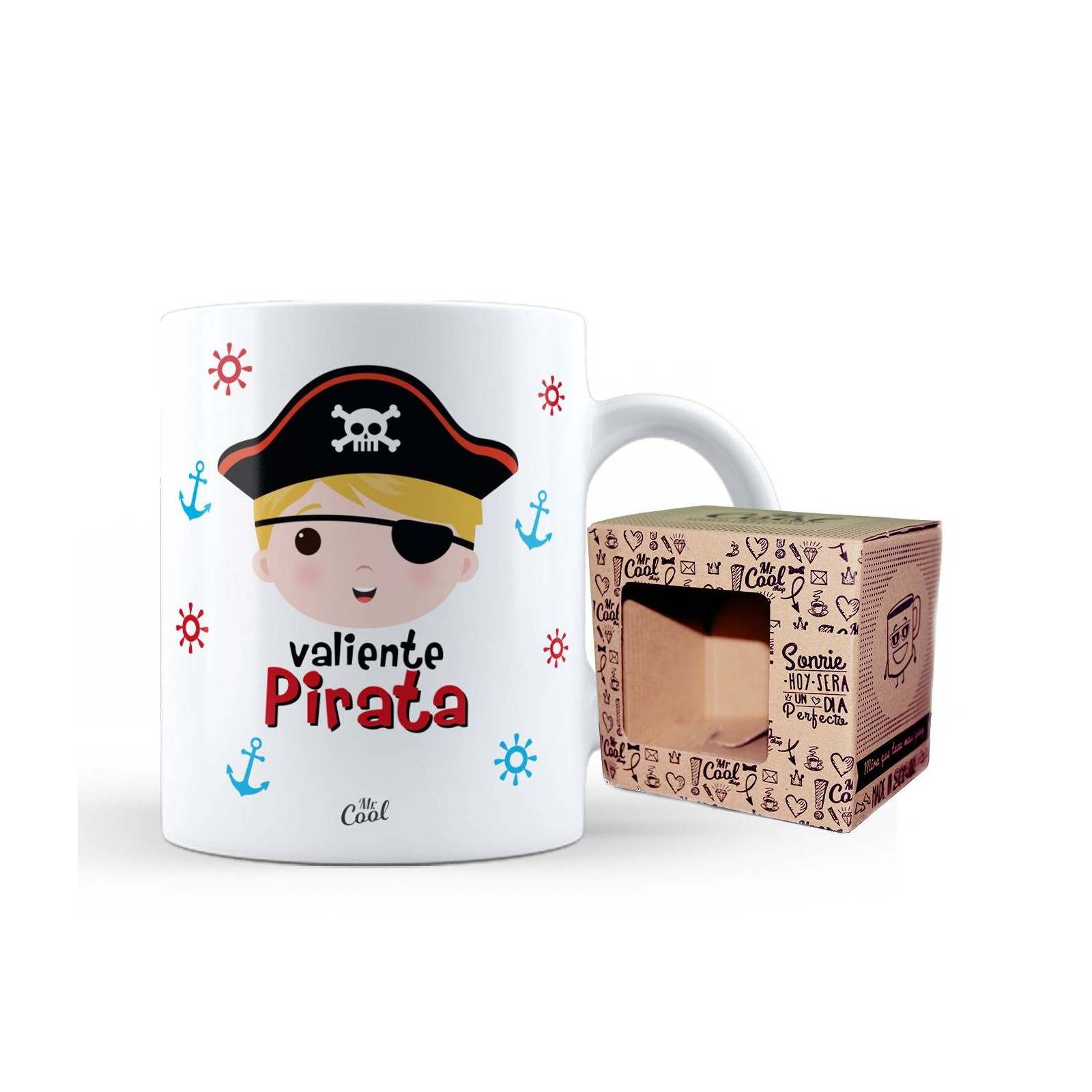 Brave pirate boy mug