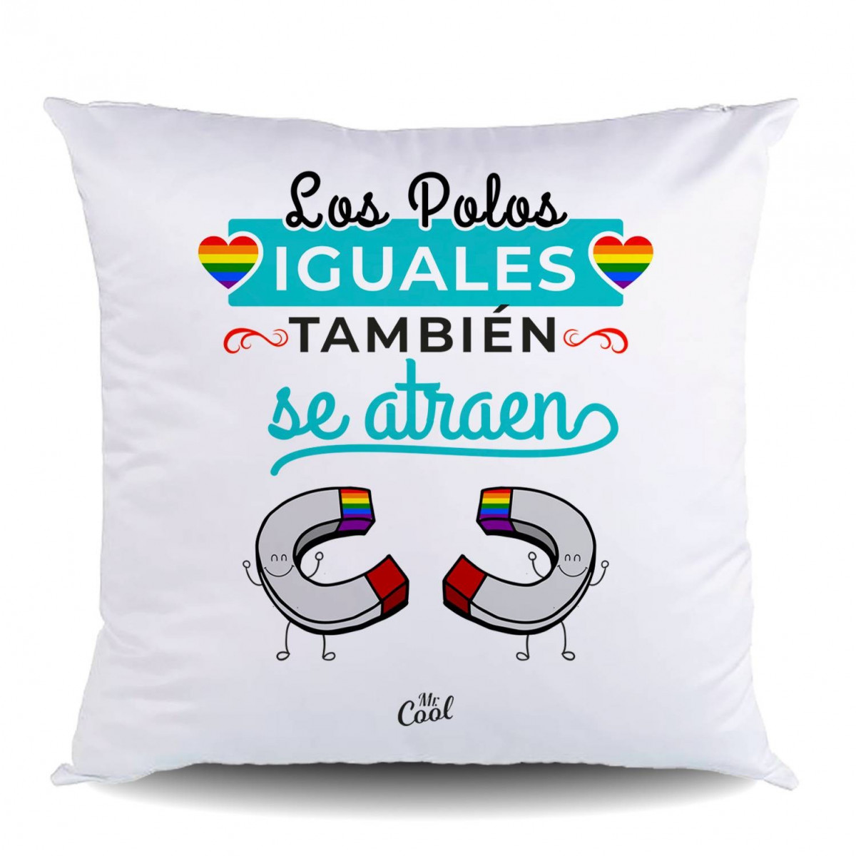 Coussin en polyester les pôles similaires s'attirent aussi