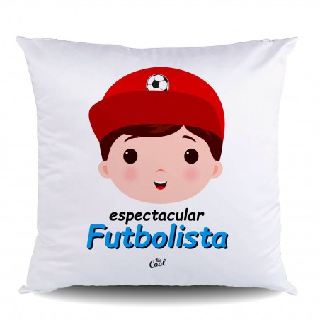 Coussin enfant footballeur spectaculaire