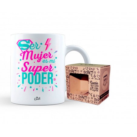 Mug être une femme est mon super pouvoir