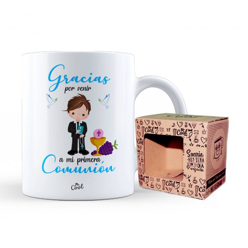 Tasse merci d'être venu à ma première communion enfant