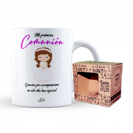 Mug ma première communion merci de m accompagner en ce jour spécial fille