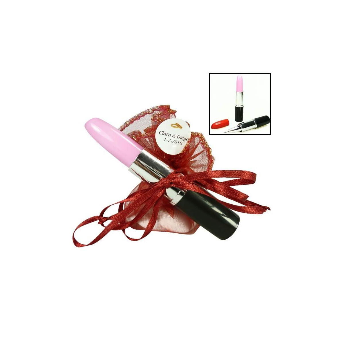 Stylos originaux pour mariages personnalisés