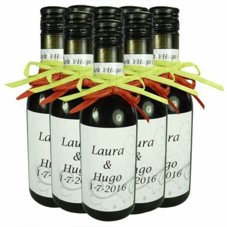 Vin personnalisé mariage