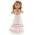 Figure gâteau fille communion betty avec coeur mains