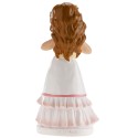 Figure gâteau fille communion betty avec coeur mains