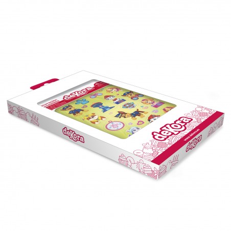 Décoration comestible découpée pour gâteau et cupcake paw patrol
