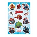 Décoration comestible pour gâteaux et cupcakes à découper avengers