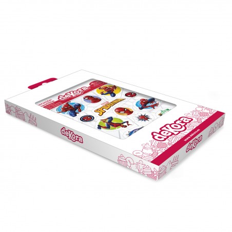Décoration découpée comestible pour gâteau et cupcake spider man