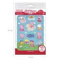 Décoration comestible découpée pour gâteau et cupcake peppa pig