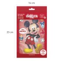 Wafer cake silhouette avec mickey mouse design