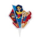 Bougie d'anniversaire super héroïnes filles