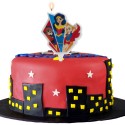 Bougie d'anniversaire super héroïnes filles