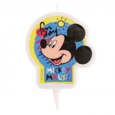 wafer cake silhouette avec mickey mouse design