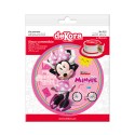 Gaufre comestible pour décoration de gâteau avec un design de Minnie