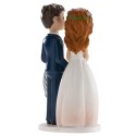 Figure de gâteau pour mariage mariés cœur