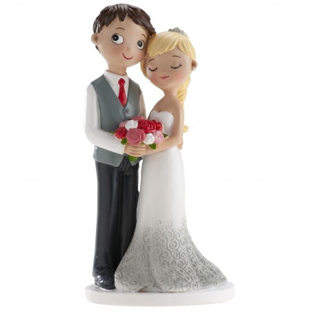 COUPLE DE MARIAGE SÉRÉNITÉ 16CM