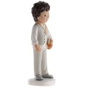 Figurine de gâteau pour la communion garçon Bruno