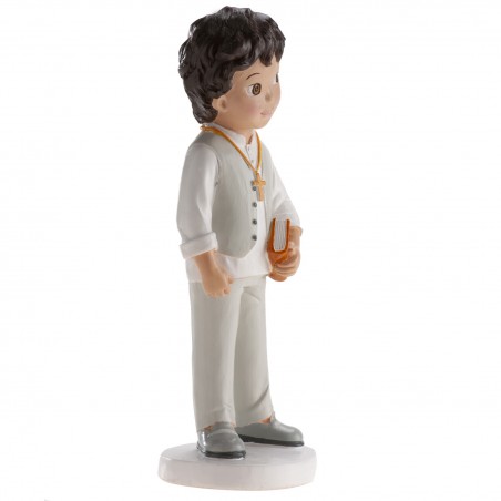 Figurine de gâteau pour la communion garçon Bruno
