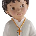 Figurine de gâteau pour la communion garçon Bruno