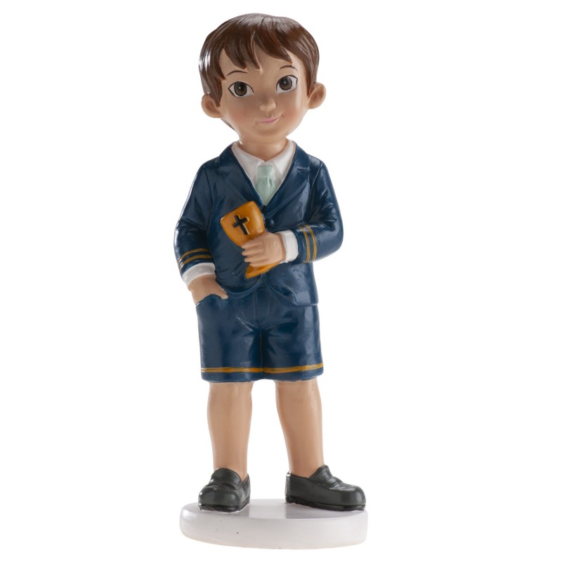Figure de gâteau garçon communion Blas avec calice