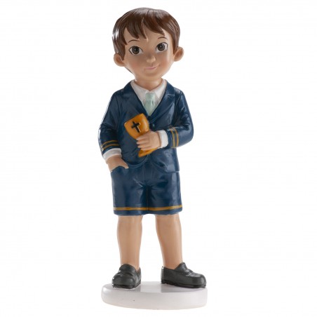 Figure de gâteau garçon communion Blas avec calice