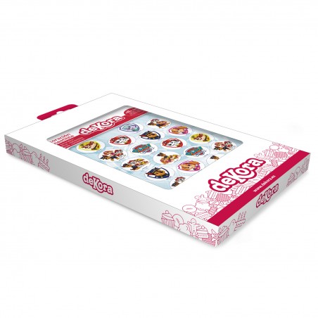 Lot de 20 mini disques paw patrol