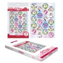 Pack de 20 mini disques licorne