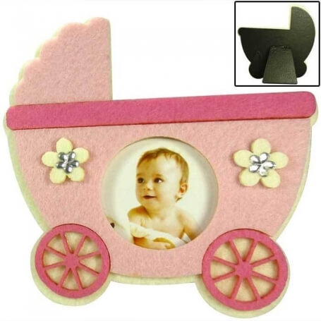 Cadeau Bapteme Cadre Photo Feutrine