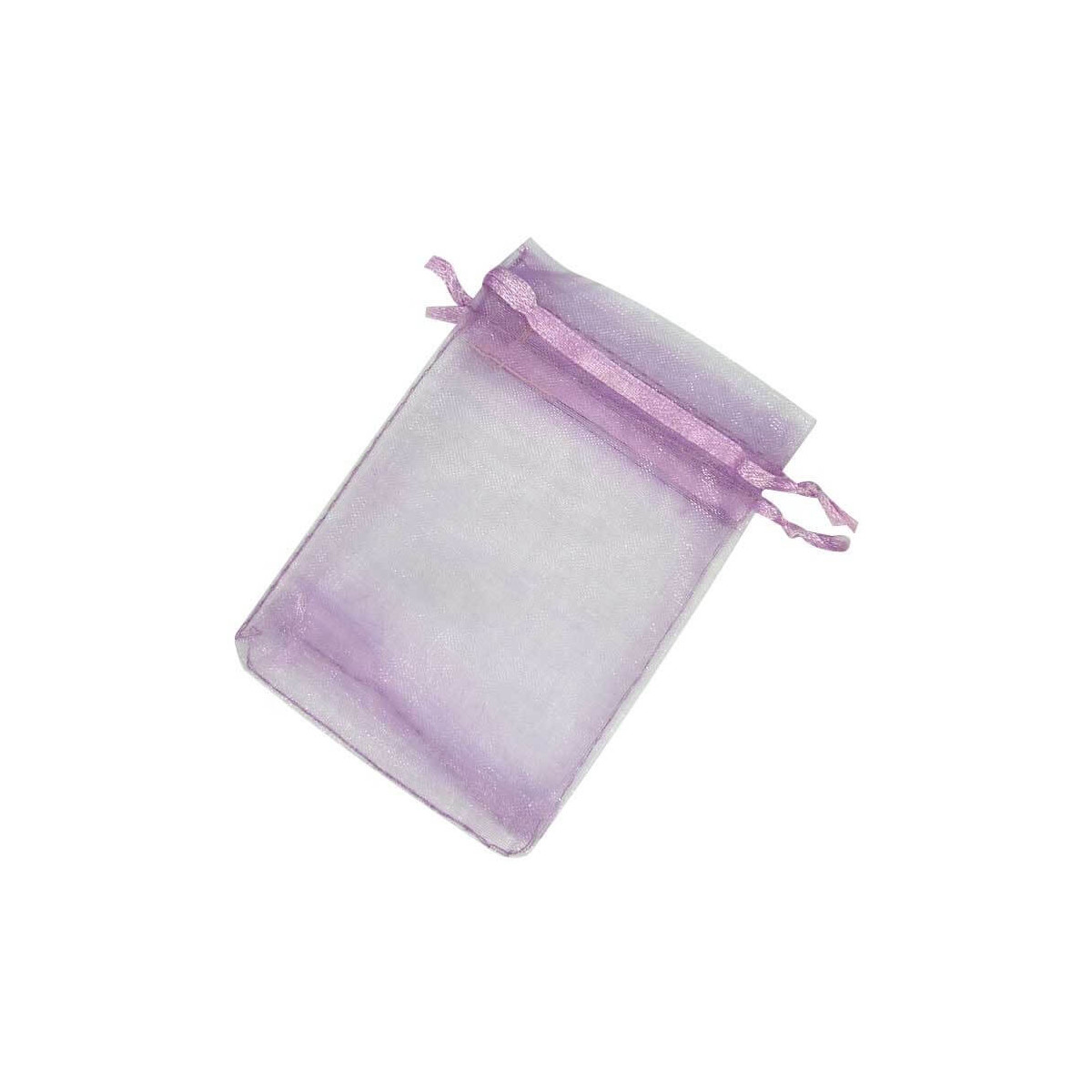 Sachets en organza colorés 7 x 10