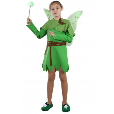 Costume vert de la Fée Clochette