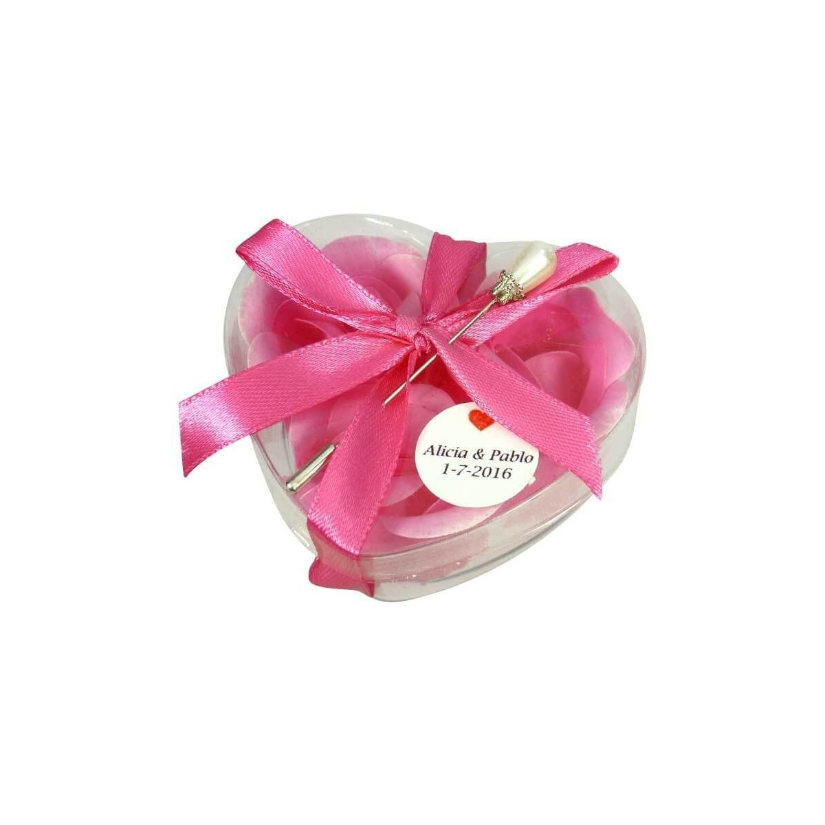 Savon avec épingle personnalisée pour invitées