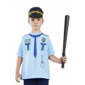 T-shirt et casquette de police