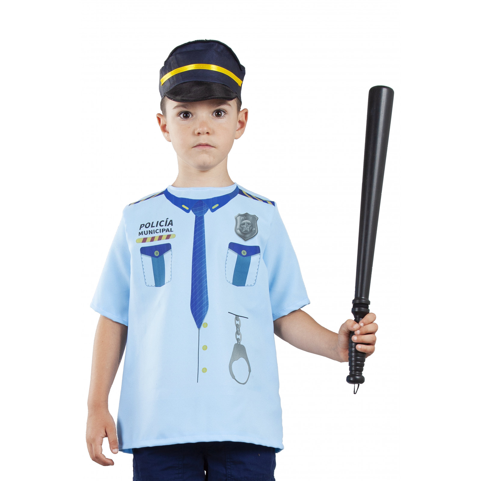 T-shirt et casquette de police