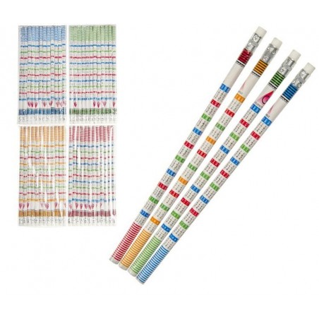 Crayons Avec Tables De Multiplication