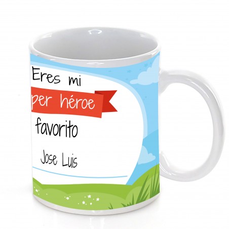 Mug personnalisé pour la fête des pères avec nom