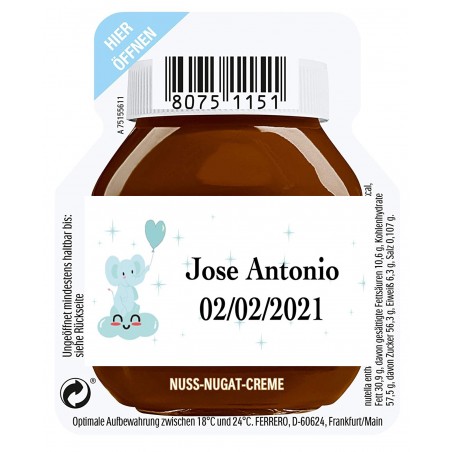 15 grammes de Nutella pour un Service Personnalisé avec...