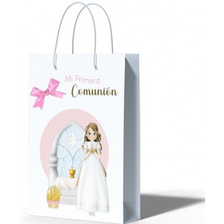 Sac moyen noeud communion fille autel