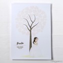 Affiche de signatures fille communion