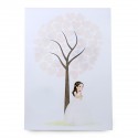 Affiche de signatures fille communion