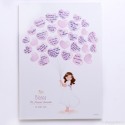 Laminage pour signatures communion fille