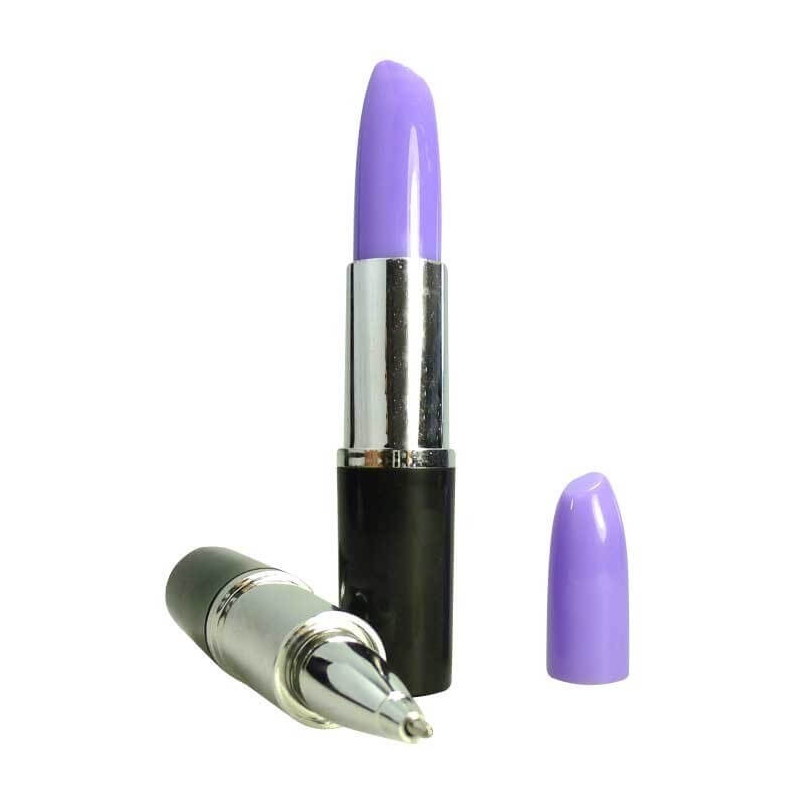 Cadeau stylo rouge a levre violet