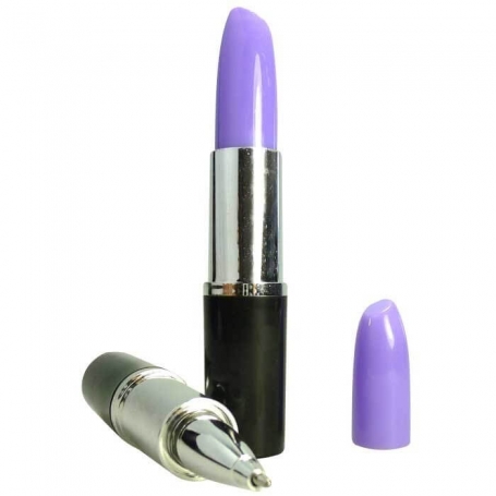 Cadeau stylo rouge a levre violet