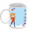 Tasse personnalisée super maman