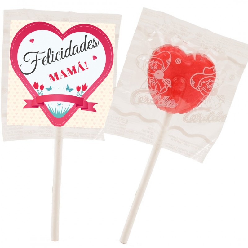 Sucette adhésive fête des mères