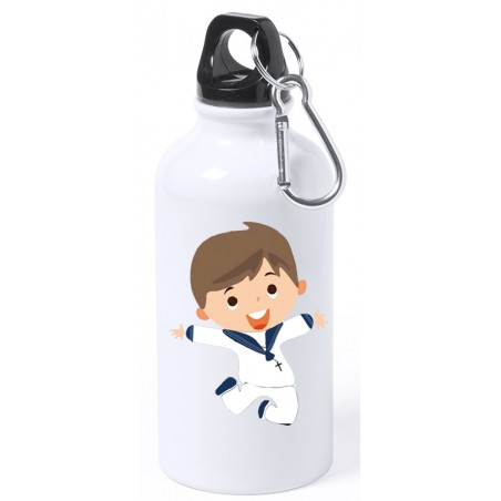 Bouteille enfant communion personnalisée avec texte et nom