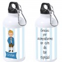 Bouteille enfant communion personnalisée avec nom et texte